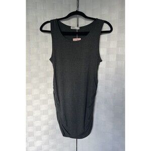 PARNIXS Summer Women's Maternity Tank Top Sleeveless Maternity Green Size Medium